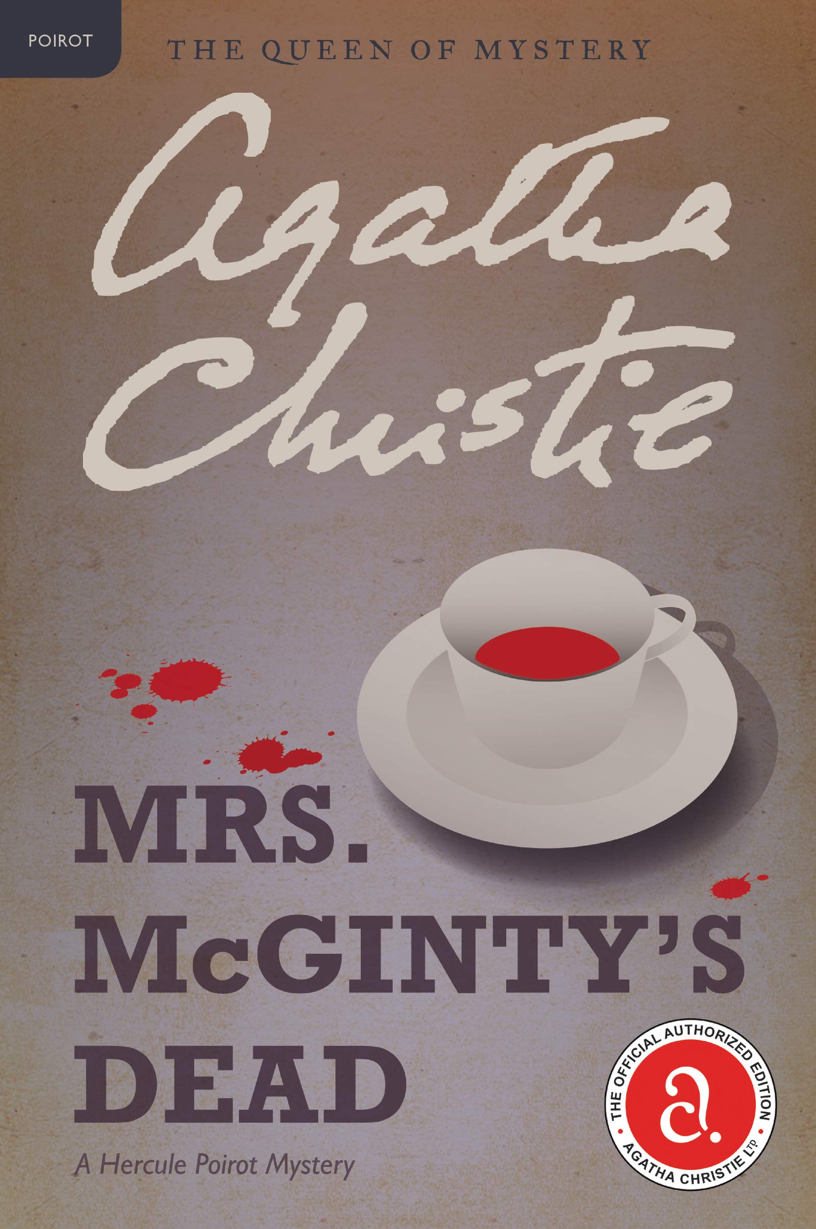 Mrs. McGinty's Dead: A Hercule Poirot Mystery: The Official Authorized Edition (Hercule Poirot Mysteries, 28),Used