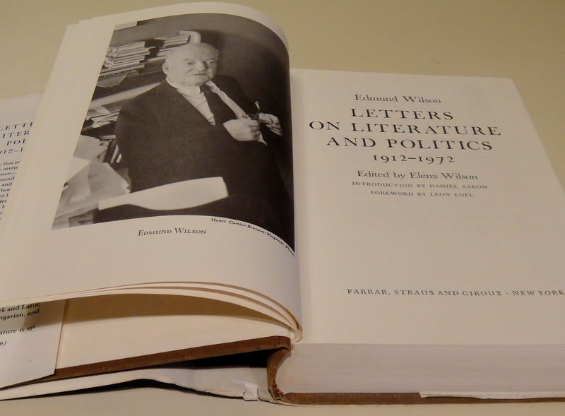 Edmund Wilson, Letters on Literature and Politics, 19121972,Used