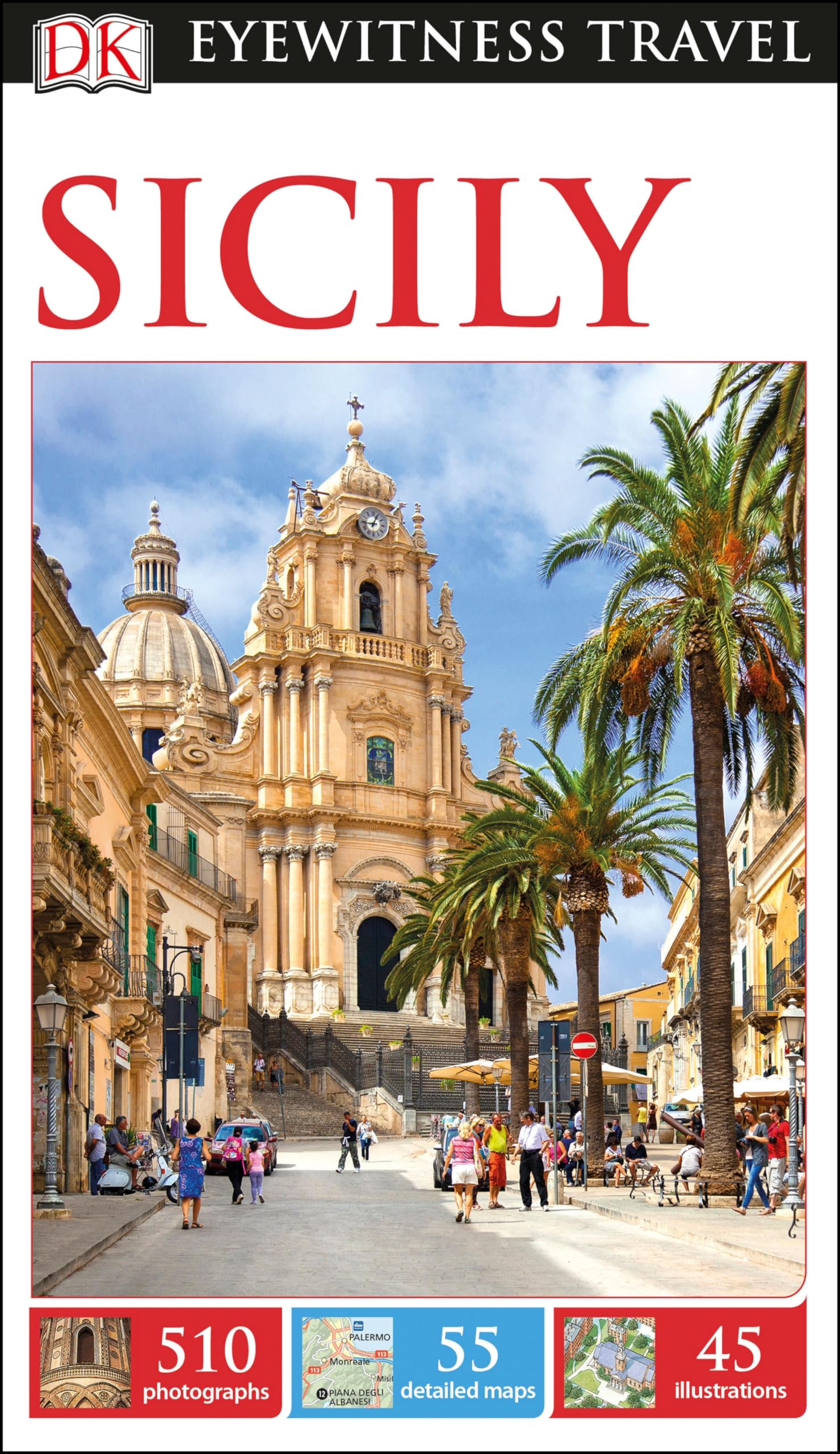DK Eyewitness Sicily (Travel Guide),Used