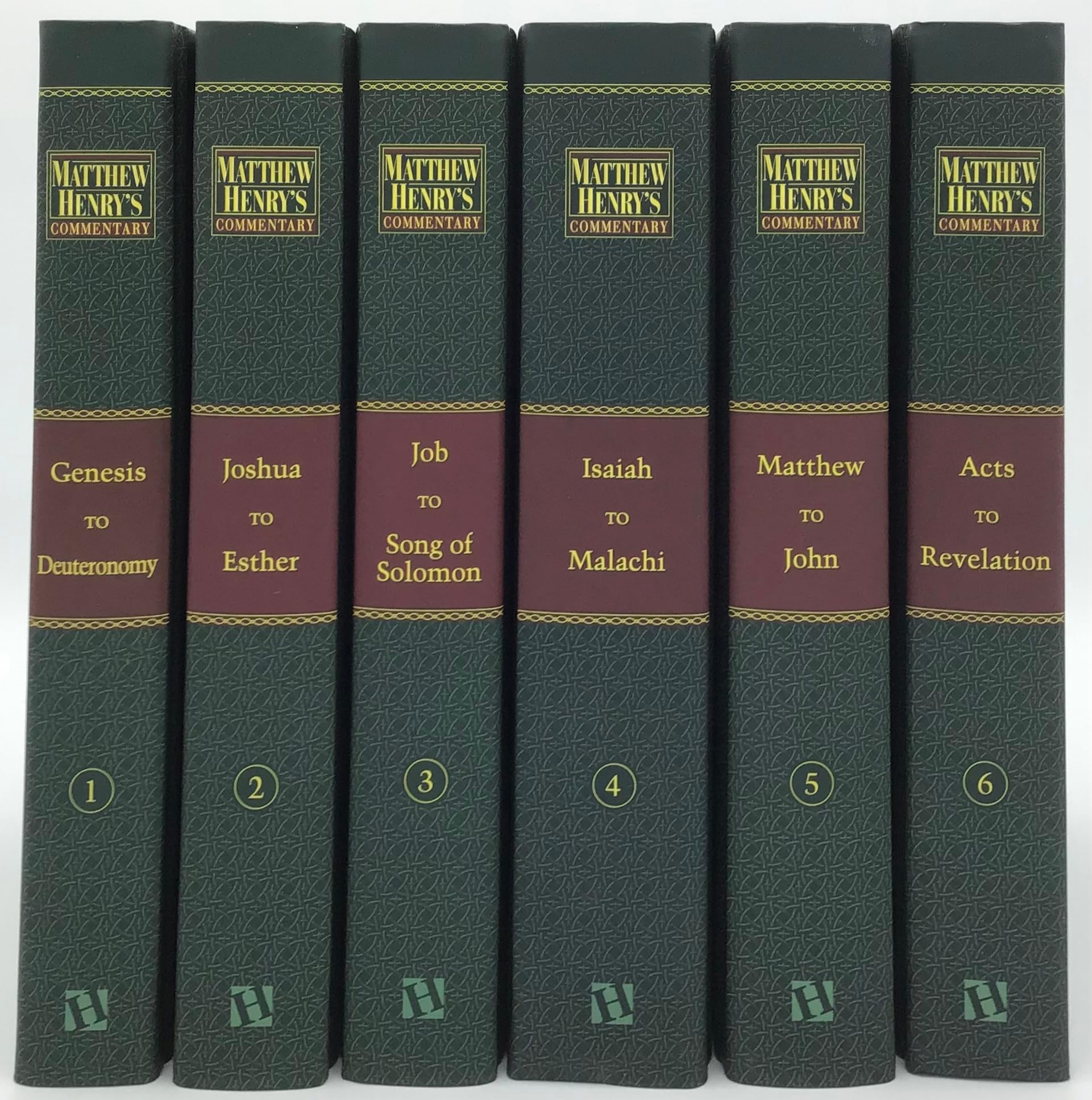 Matthew Henry's Commentary on the Whole Bible: New Modern Edition [6 volume  Set],New