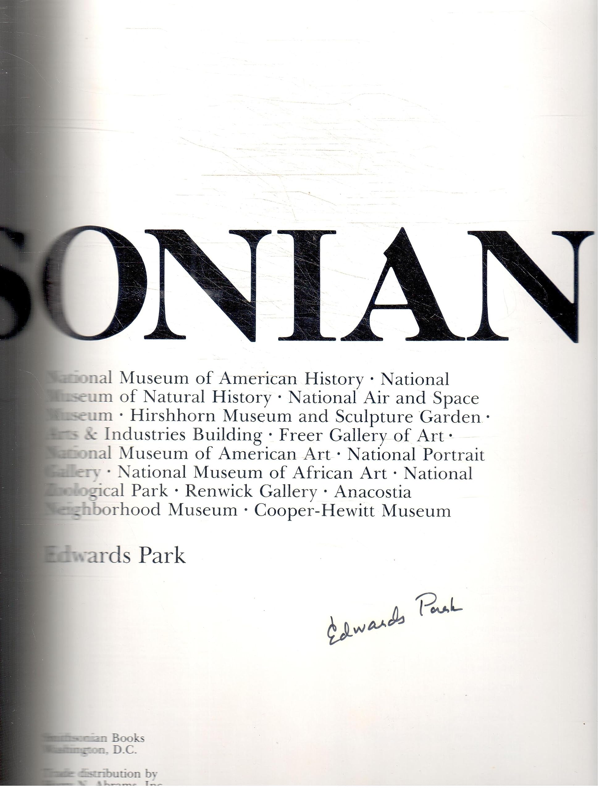 Treasures of the Smithsonian,Used