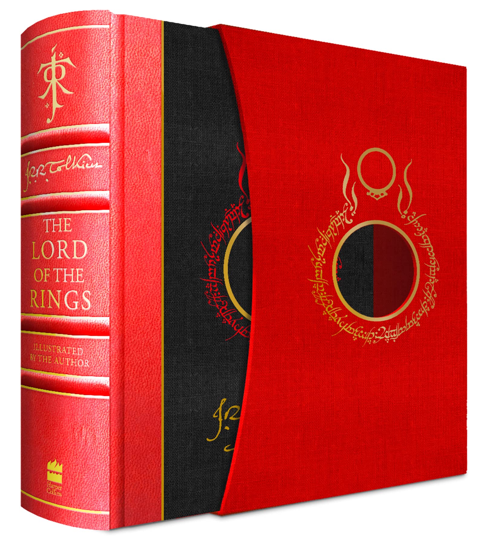 The Lord of the Rings Deluxe Illustrated by the Author: Special Edition (Tolkien Illustrated Editions),New