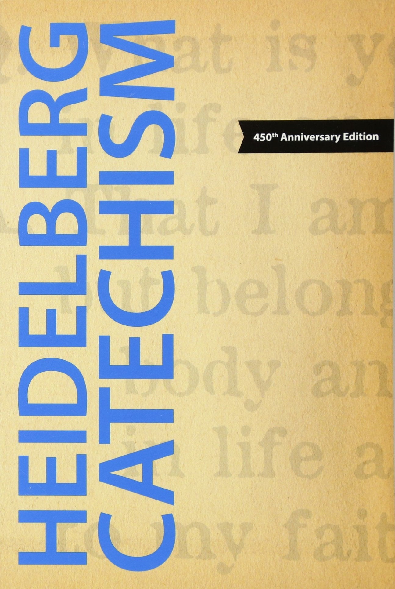 Heidelberg Catechism,New