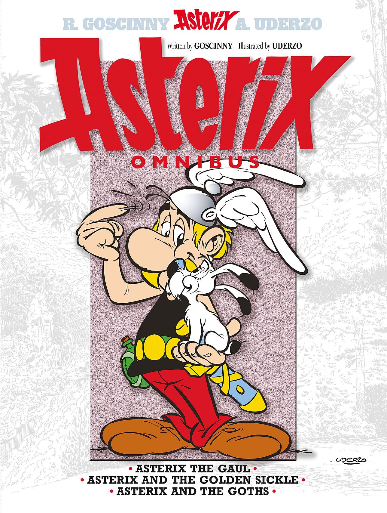 Asterix Omnibus 1: Includes Asterix the Gaul #1, Asterix and the Golden Sickle #2, Asterix and the Goths #3,New