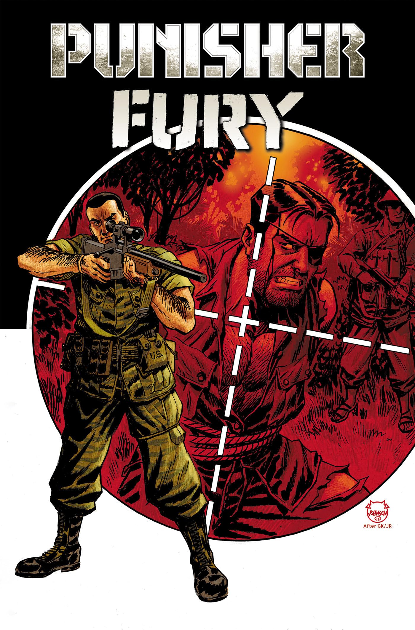 Punisher & Fury Max By Garth Ennis Omnibus Dave Johnson Cover (Punisher: The Platoon)