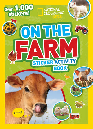 National Geographic Kids On the Farm Sticker Activity Book: Over 1,000 Stickers! (NG Sticker Activity Books),New