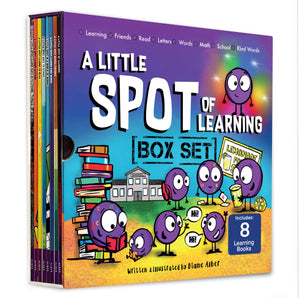 A Little Spot Of Learning 8 Book Box Set (Books 3340: Kind Words, Friendship, Learning With Emotions, Goes To School, Letters,