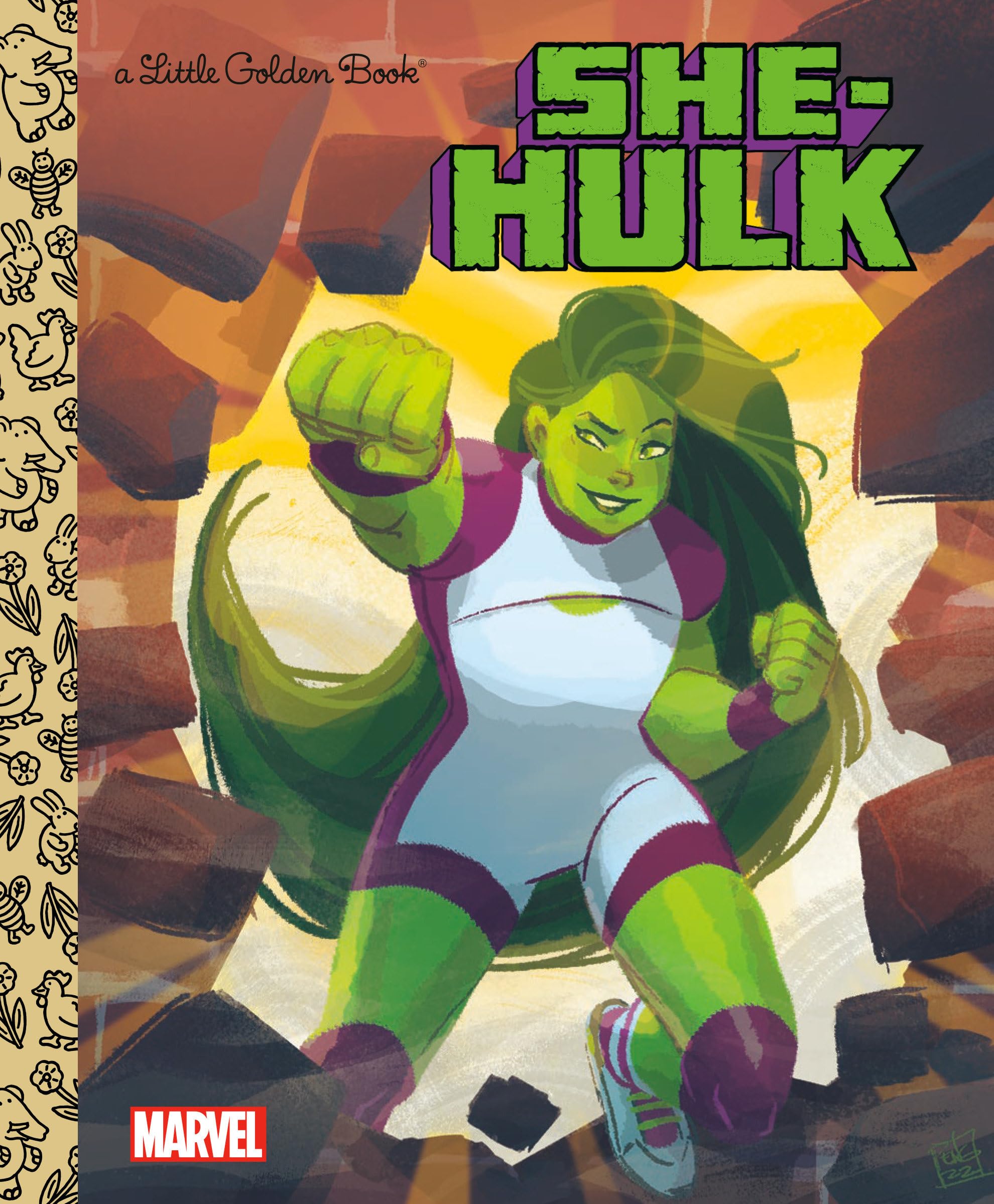 Shehulk Little Golden Book (Marvel),New