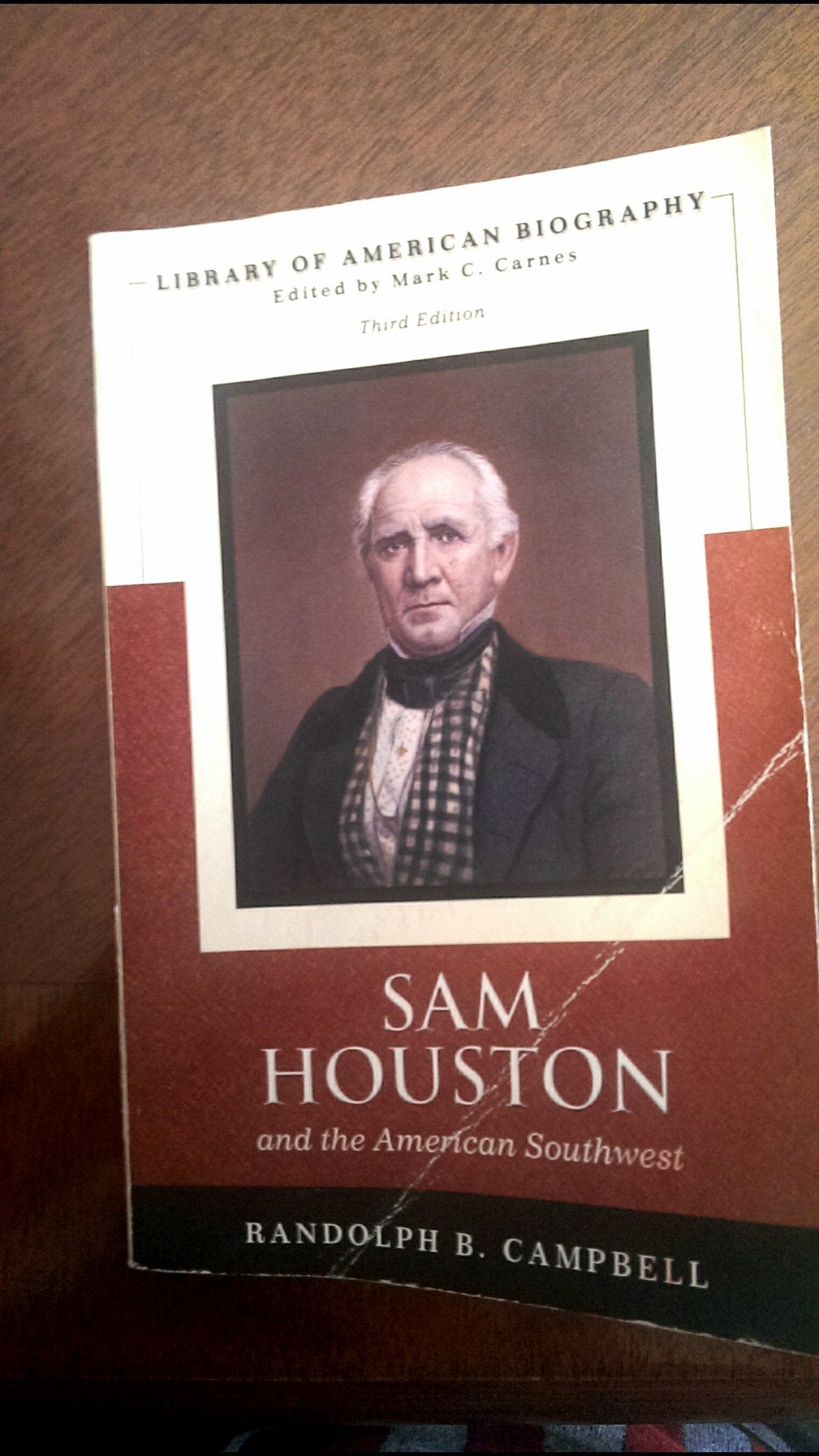 Sam Houston and the American Southwest, 3rd Edition (Library of American Biography),Used