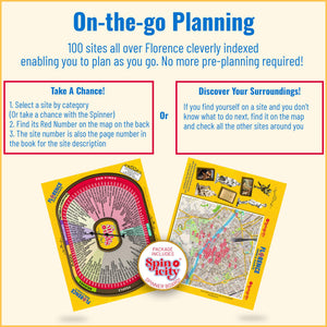 Florence Italy Travel Guide  Patty Civalleri  Spinner Board And Bookmark Included  Onthego Instant Planner  Italy Travel G