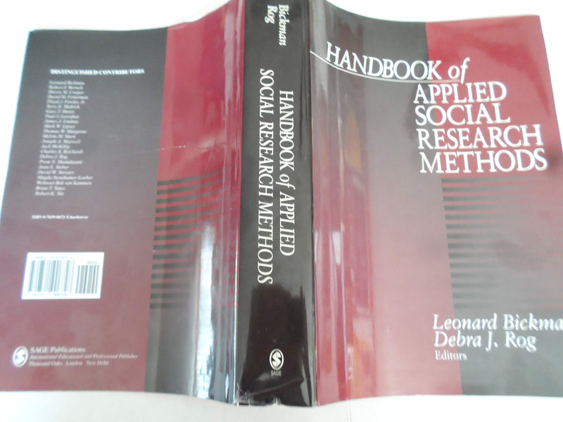 Handbook of Applied Social Research Methods,New