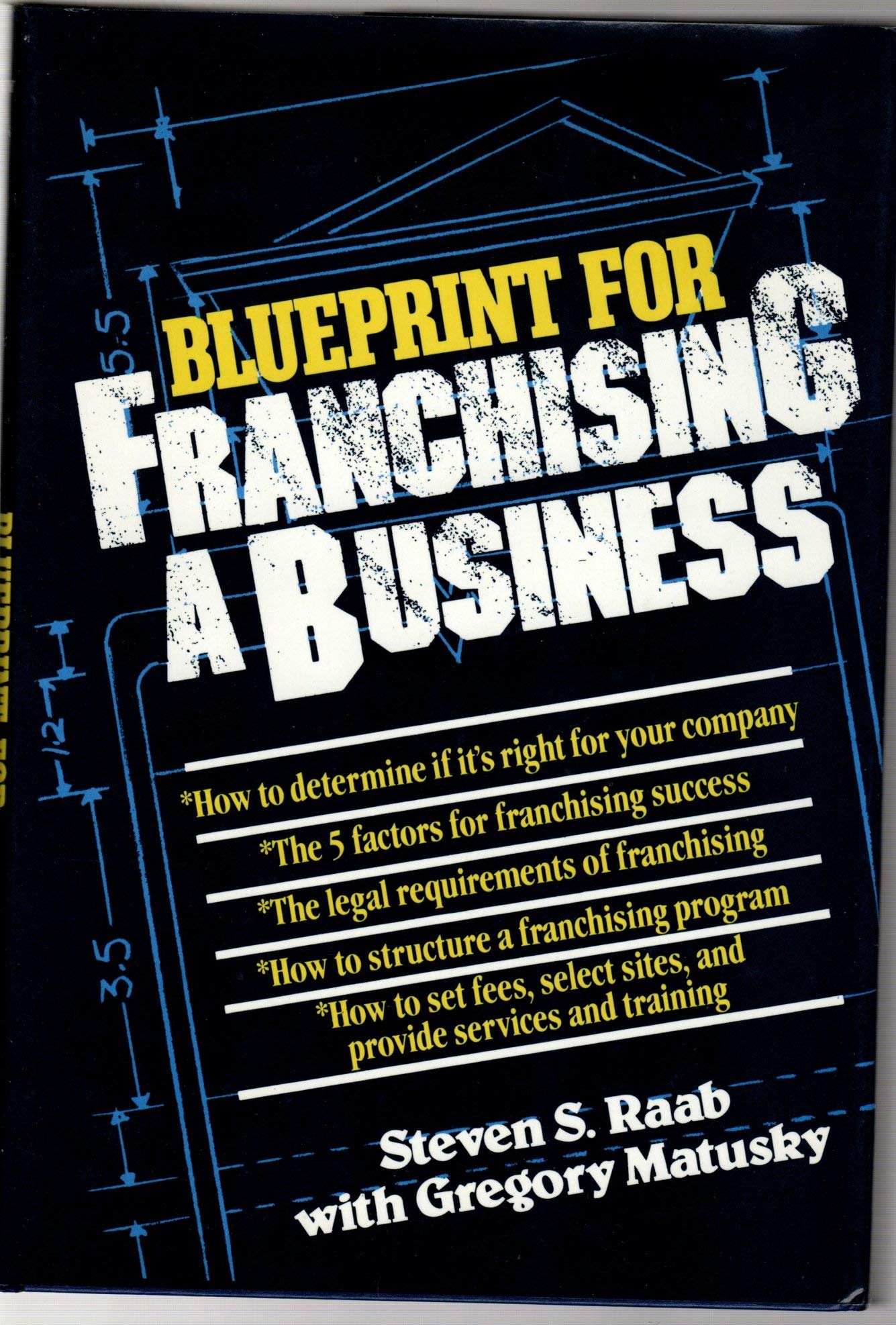 The Blueprint For Franchising A Business,Used