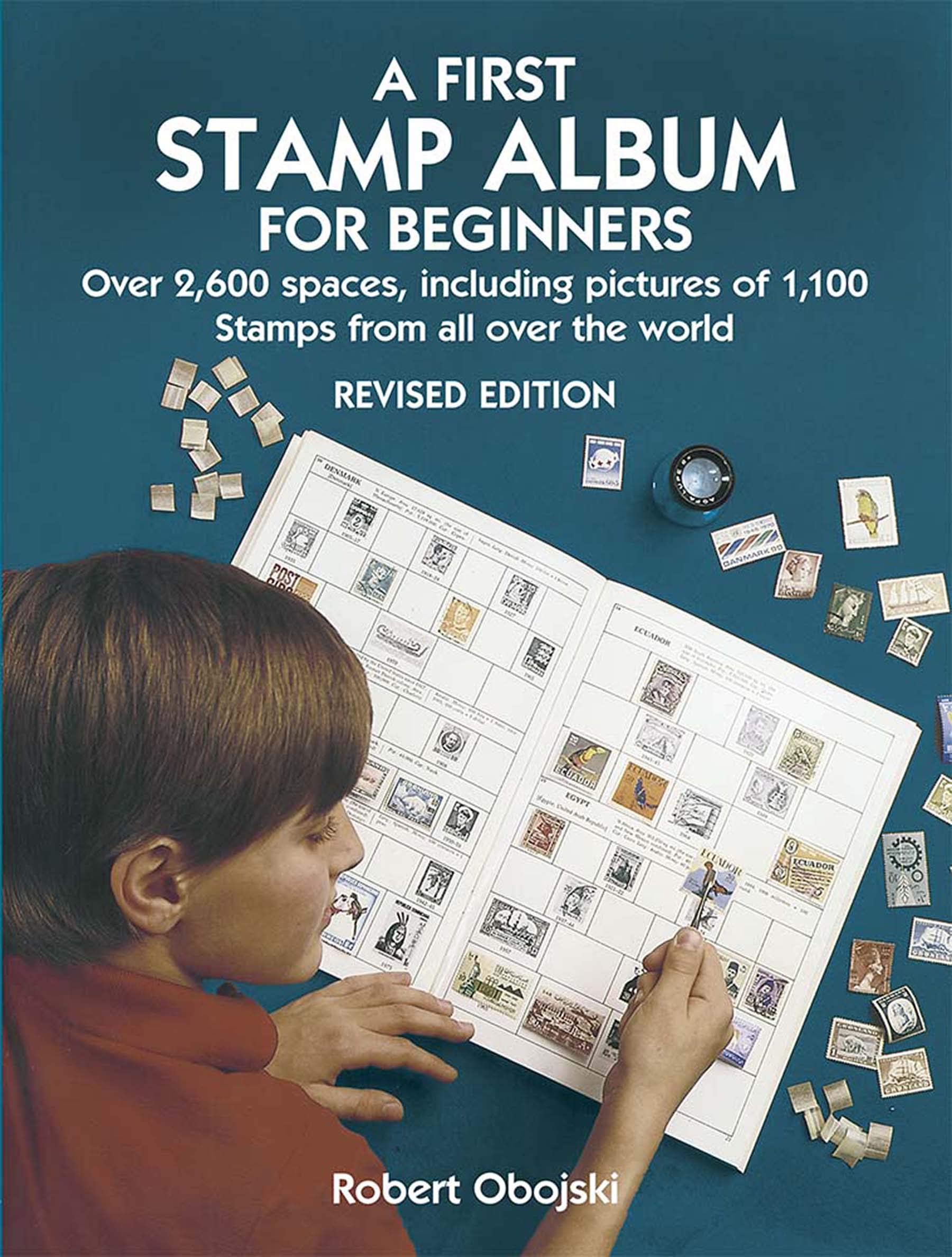 A First Stamp Album for Beginners: Revised Edition (Dover Children's Activity Books),Used