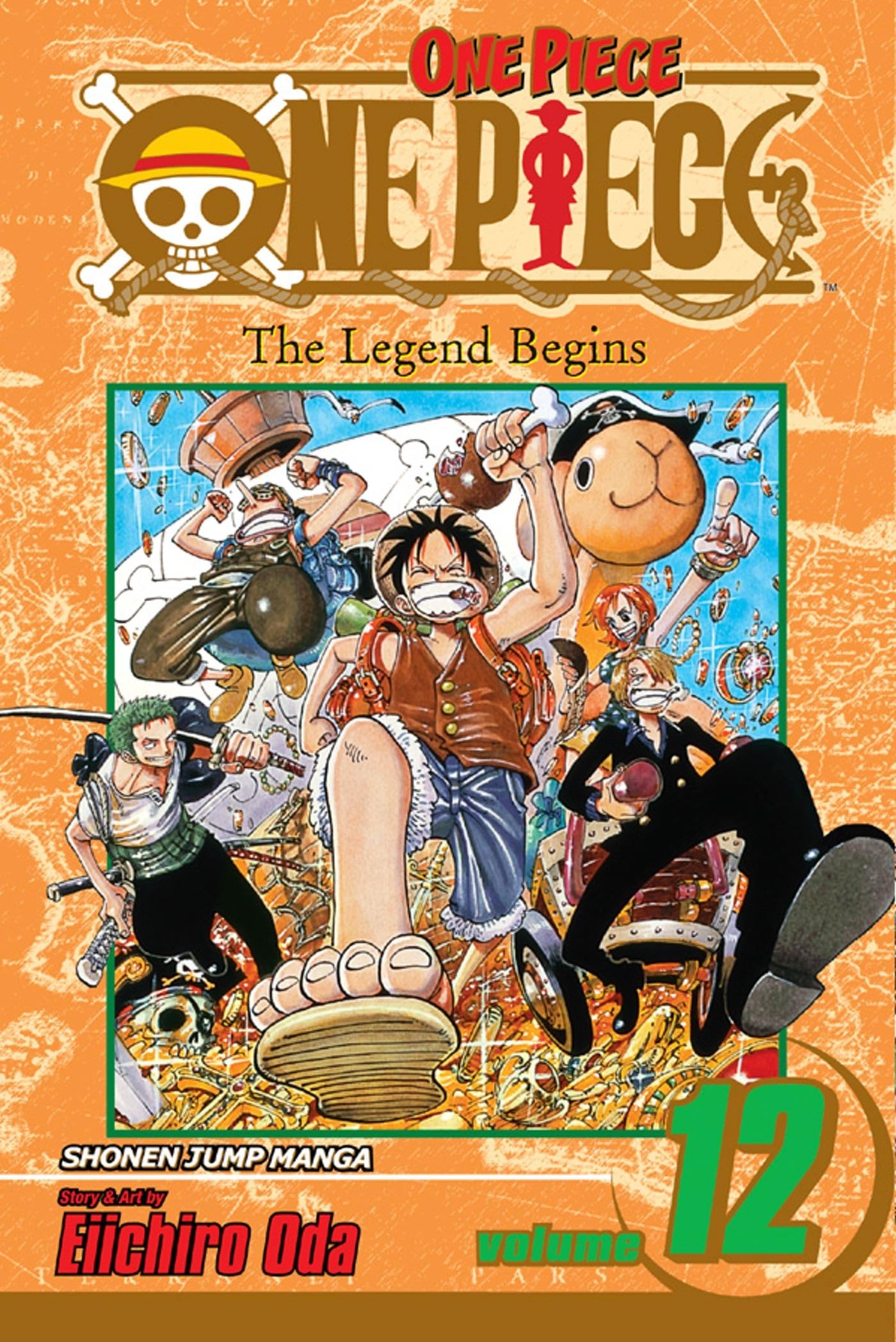 One Piece, Vol. 12: The Legend Begins,Used