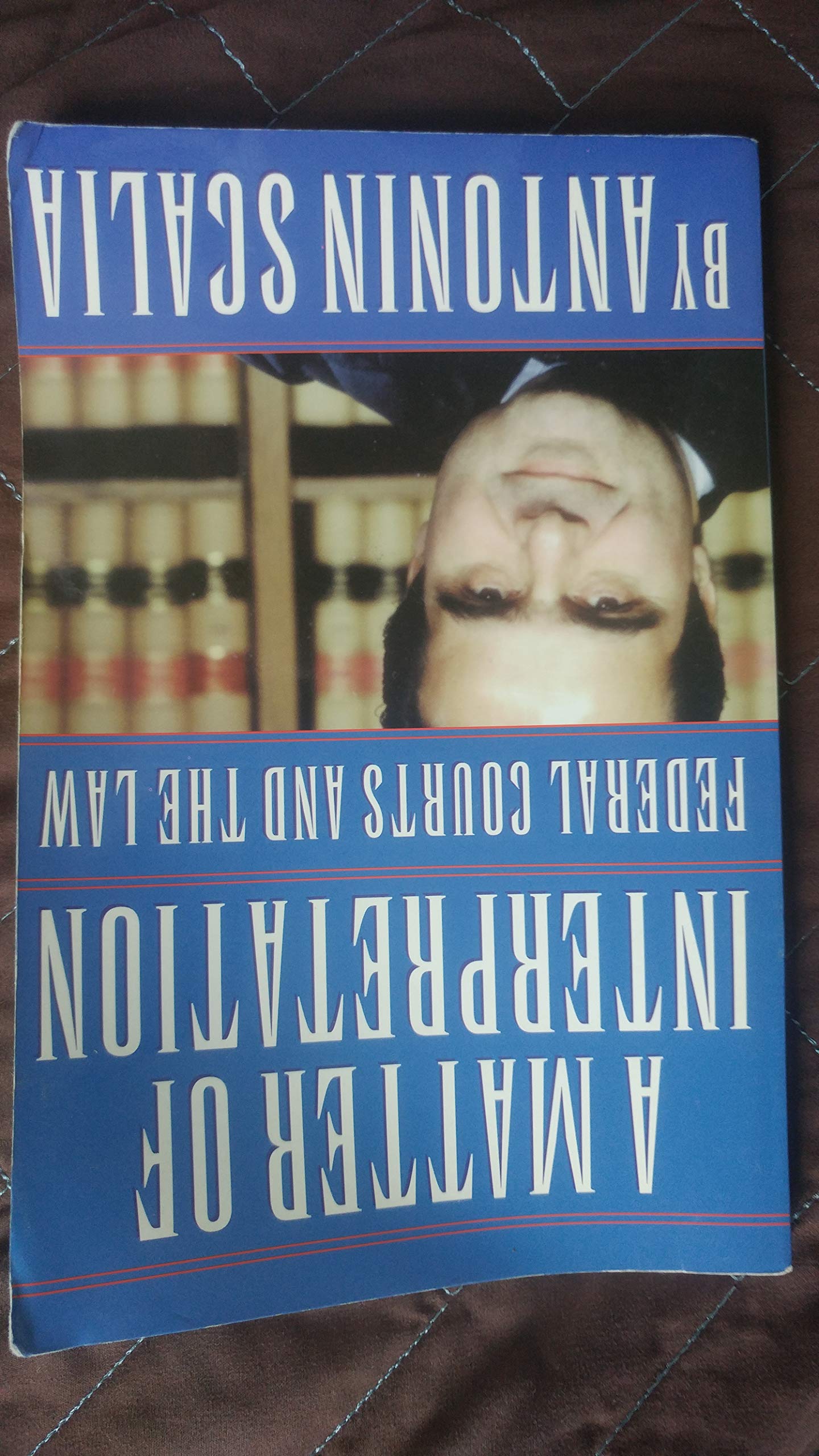 A Matter of Interpretation: Federal Courts and the Law (The University Center for Human Values Series, 16),Used