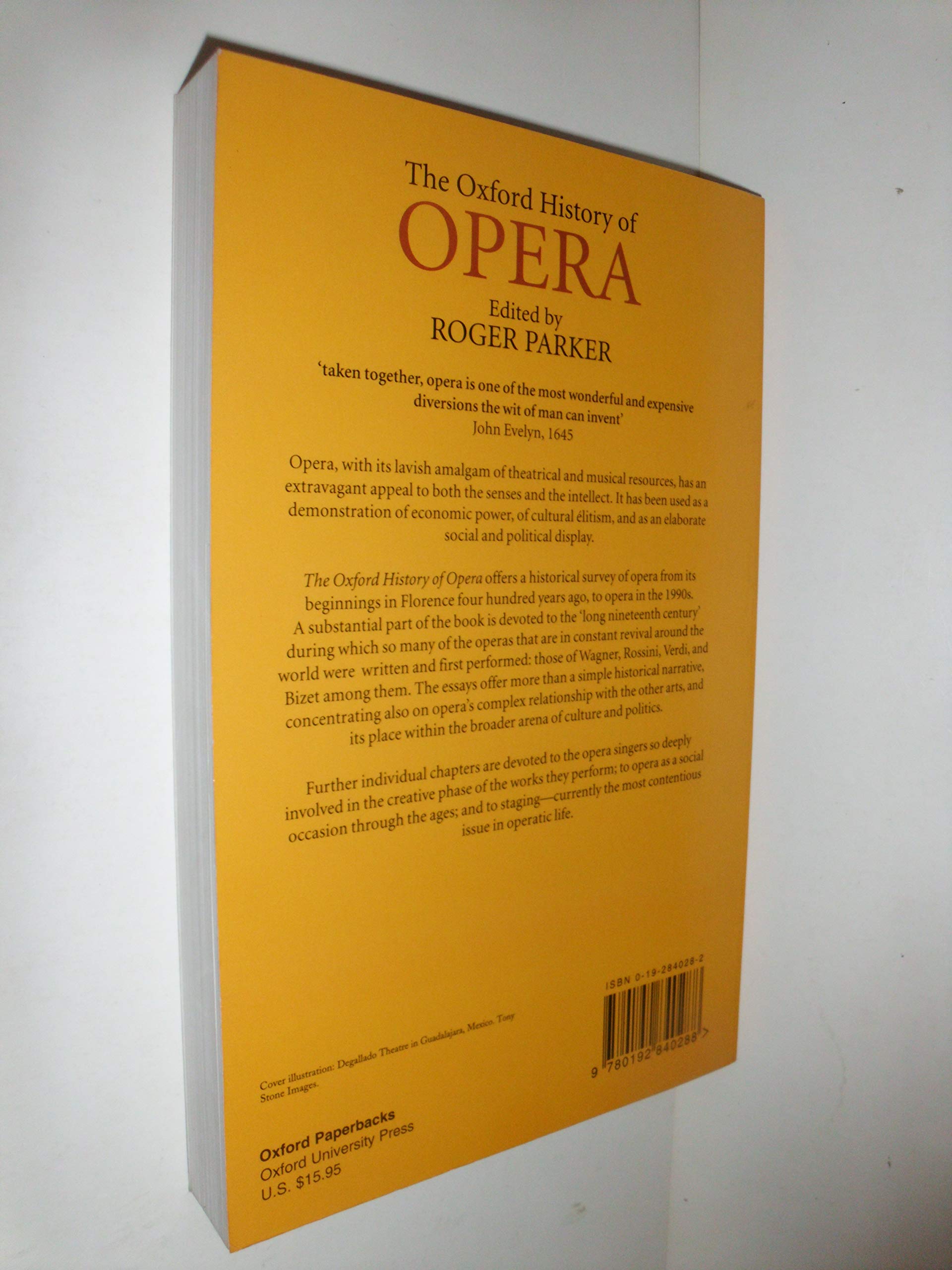 The Oxford History of Opera,Used