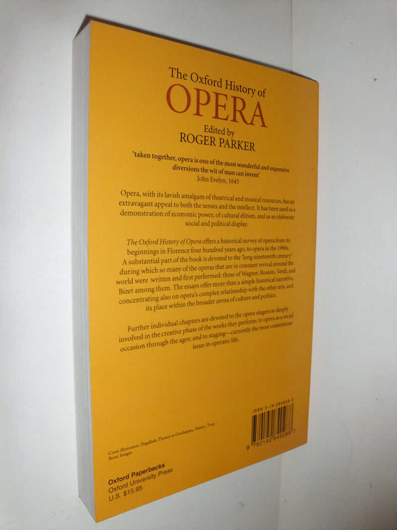 The Oxford History of Opera,Used