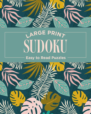 Large Print Sudoku: Easy To Read Puzzles,Used