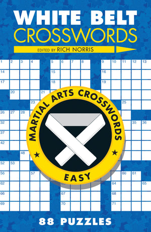 White Belt Crosswords (Martial Arts Puzzles Series),Used