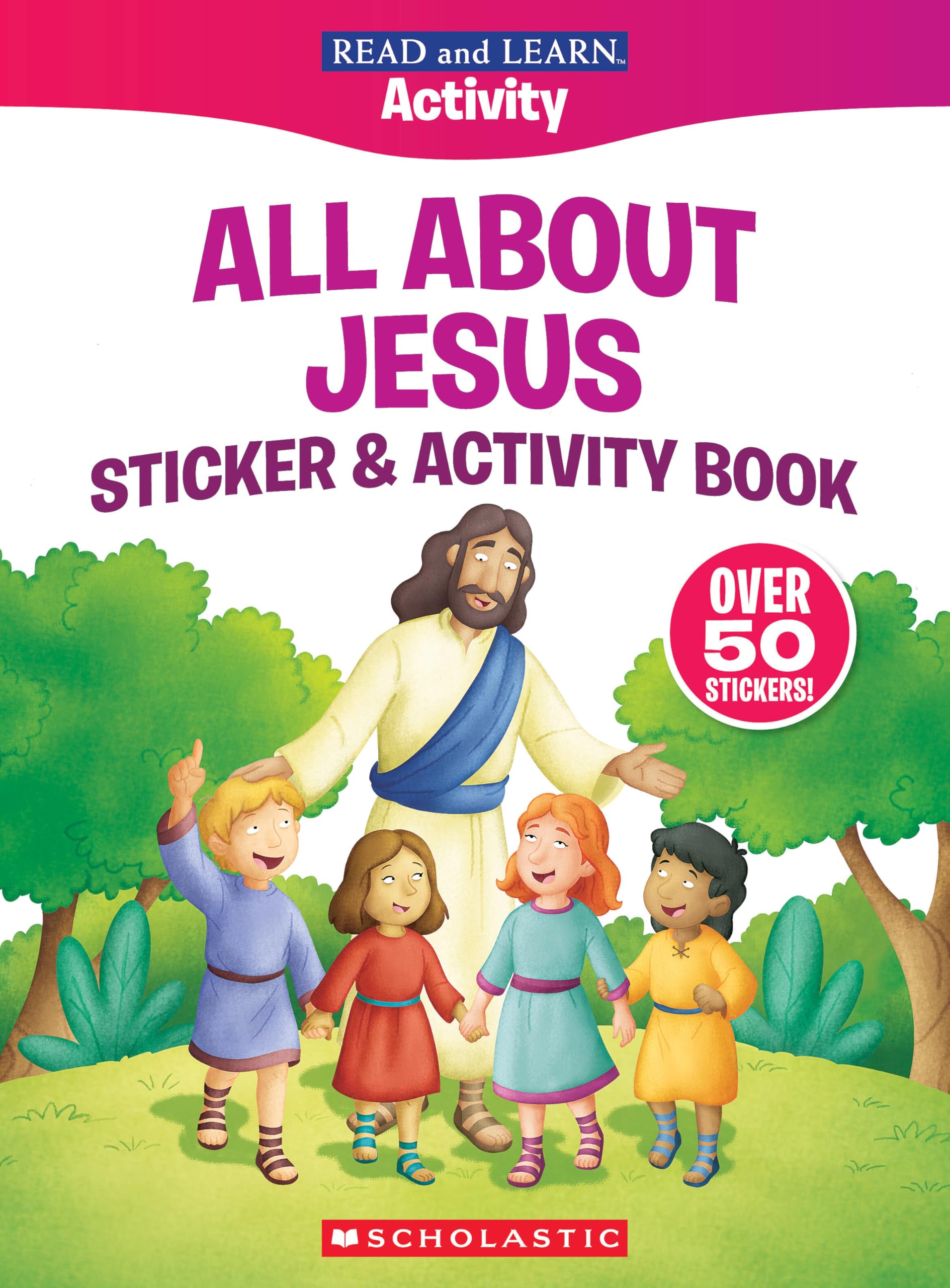 Read And Learn: All About Jesus Sticker & Activity Book
