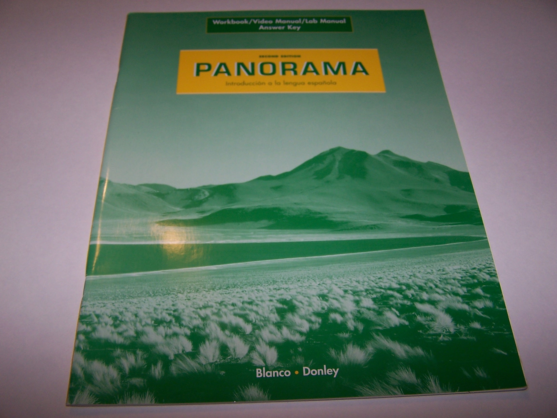 Panorama 2/E Answer Key,Used