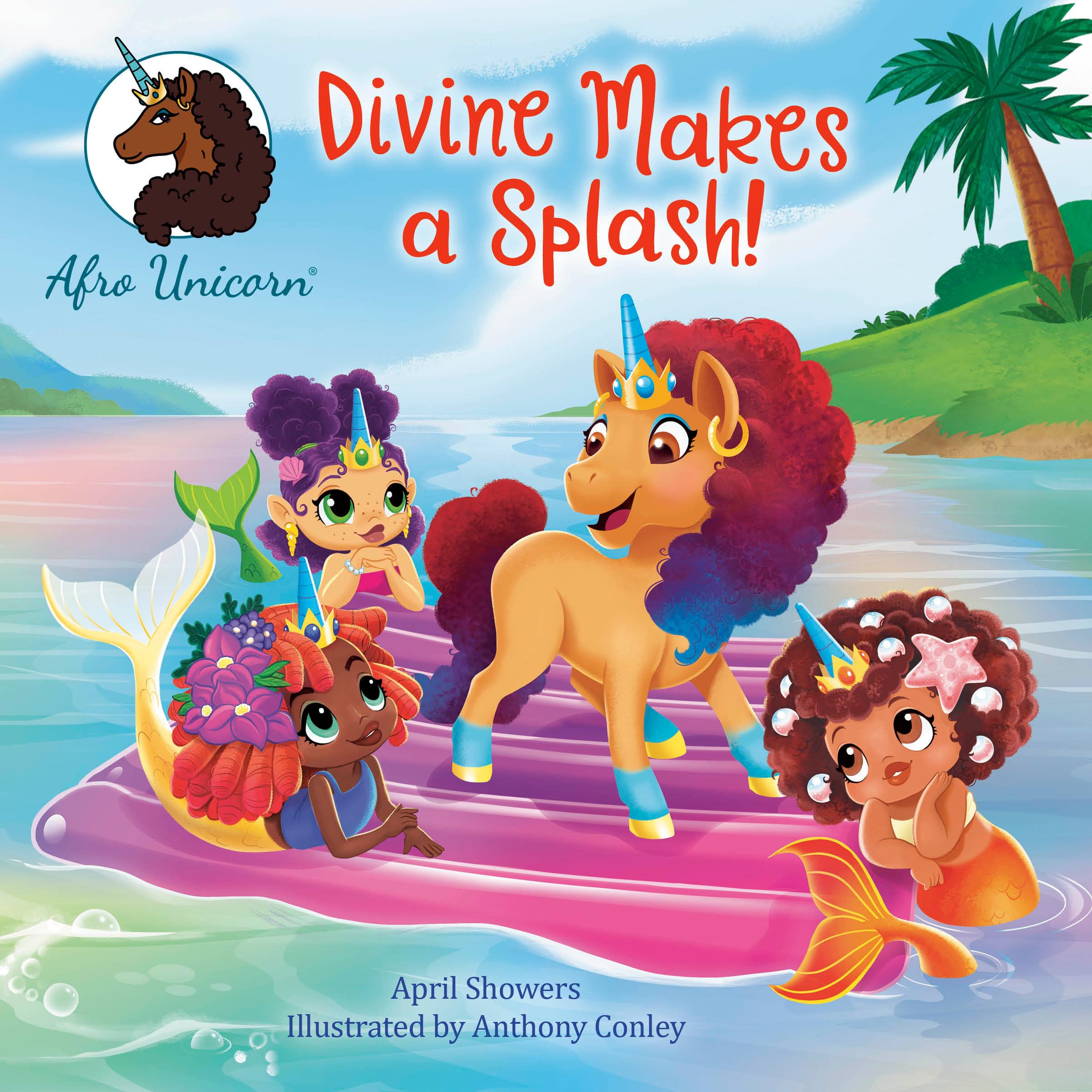 Divine Makes A Splash! (Afro Unicorn),Used