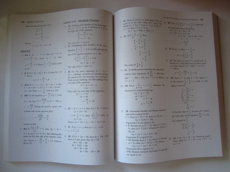 Barron's Sat Math (Barron's: The Leader in Test Preparation),Used