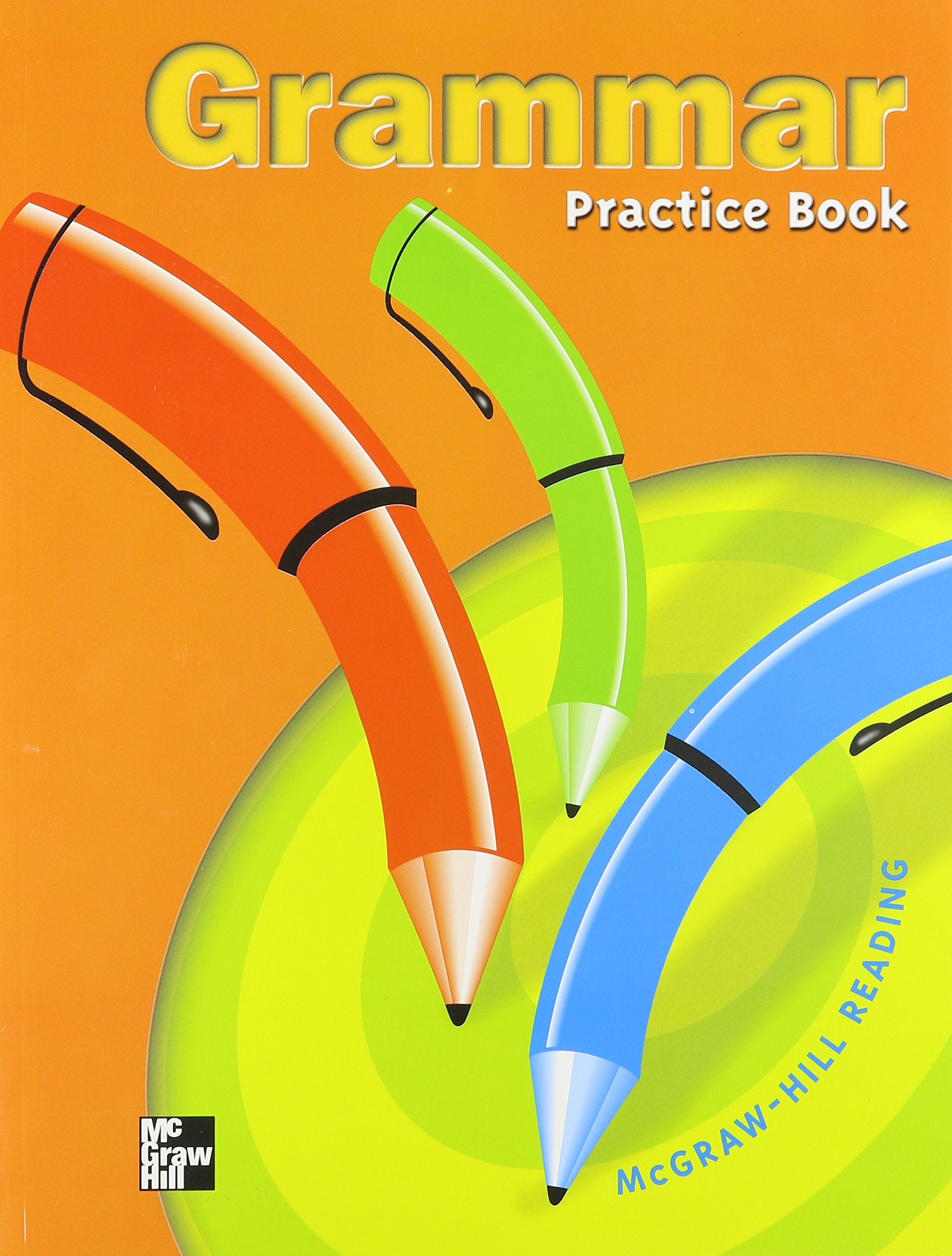 Grammar Practice Book Grade 5 Pupil (McGrawHill Reading),Used