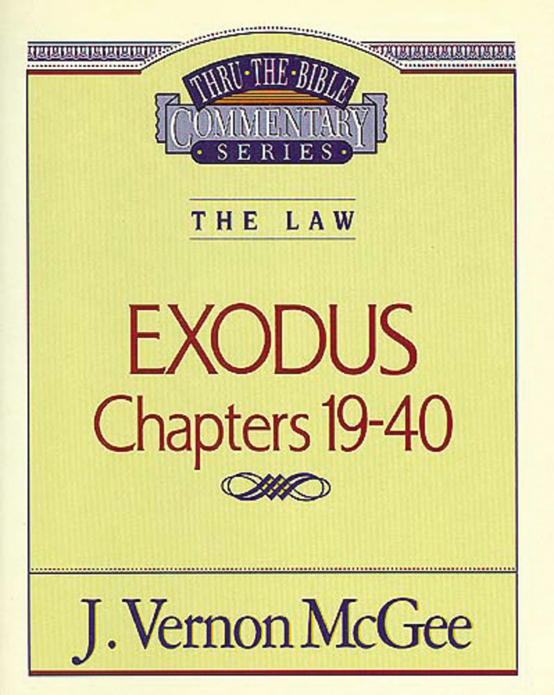 Exodus Chapters 1940 (Thru the Bible),Used