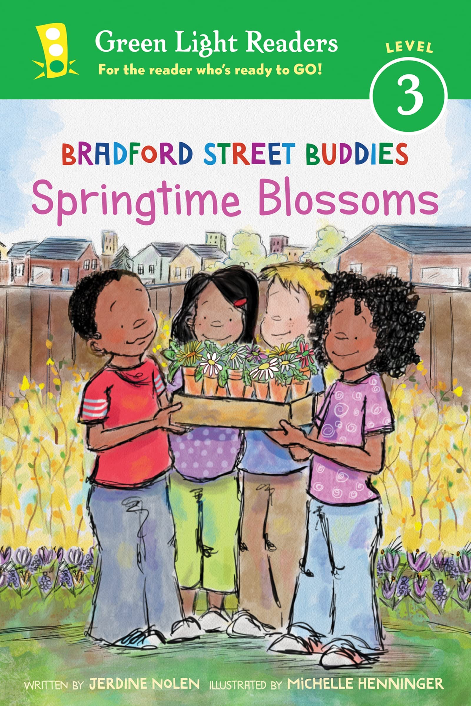 Bradford Street Buddies: Springtime Blossoms (Green Light Readers Level 3),Used