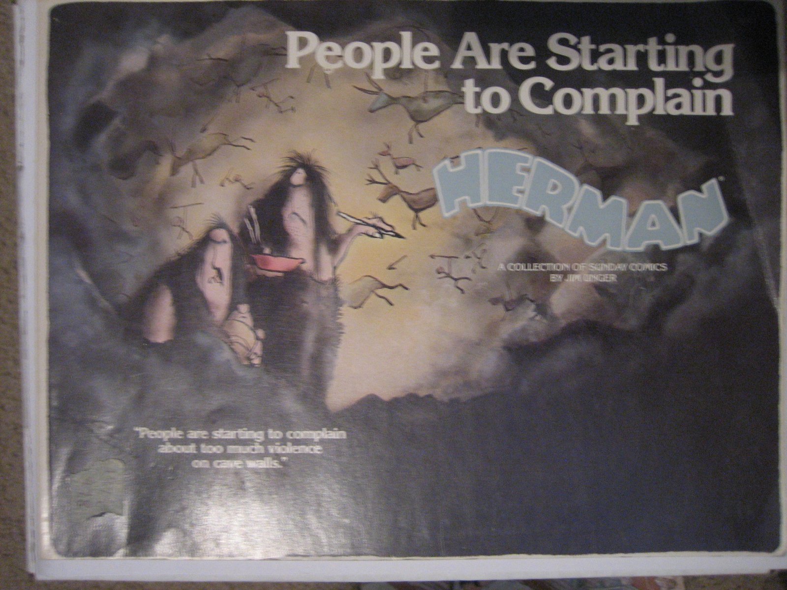 People Are Starting to Complain: Herman a Collection of Sunday Comics,Used