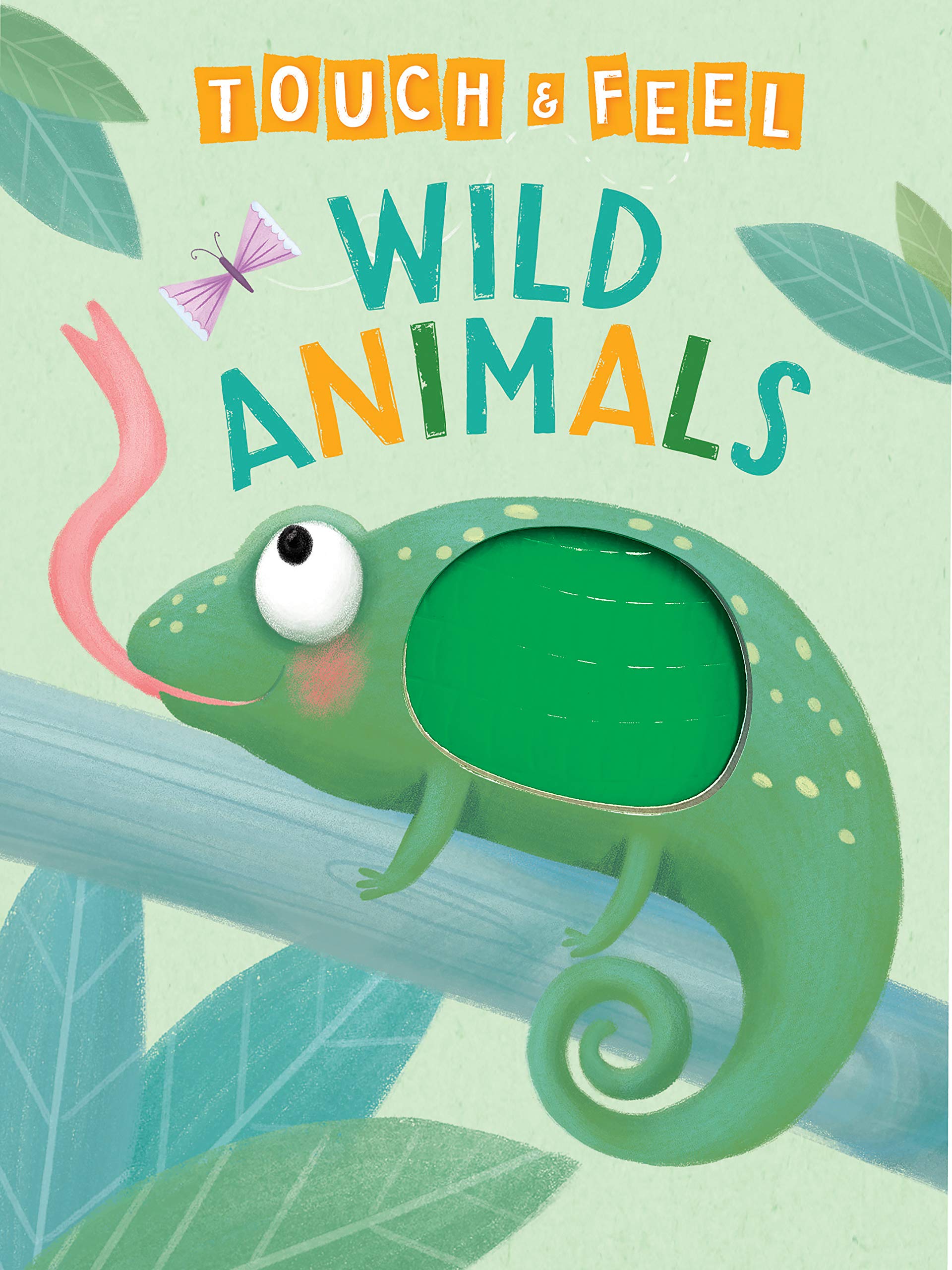 Wild Animals: A Touch and Feel Book  Children's Board Book  Educational,New