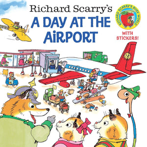 Richard Scarry's A Day at the Airport (Pictureback),Used