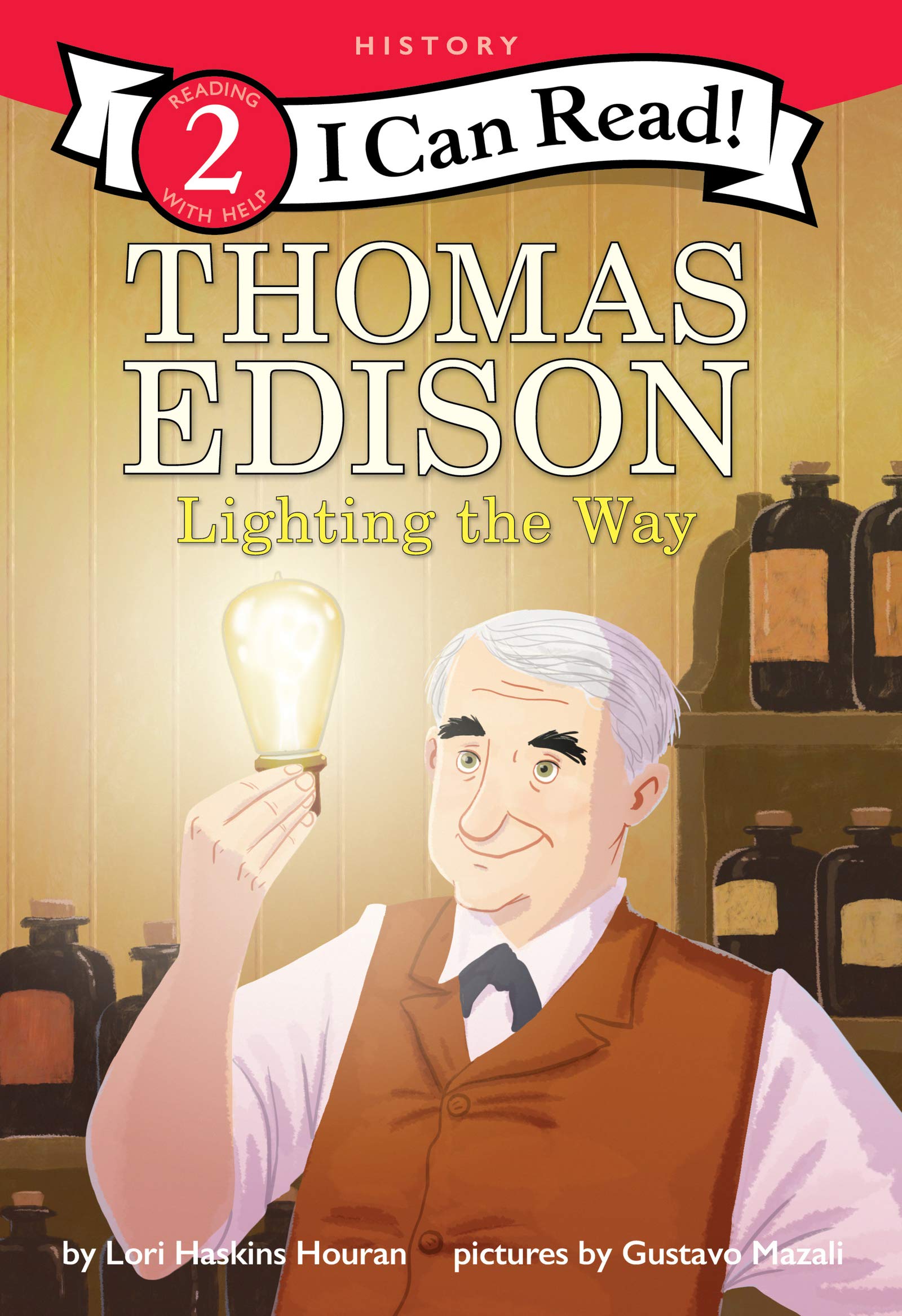 Thomas Edison: Lighting the Way (I Can Read Level 2),Used