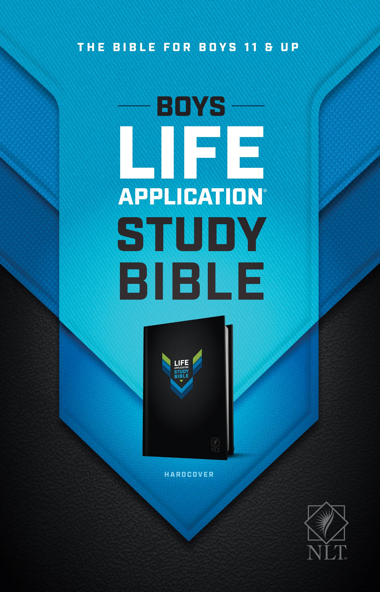 Tyndale NLT Boys Life Application Study Bible (Hardcover), NLT Study Bible for Boys, Foundations for Your Faith Sections,Used