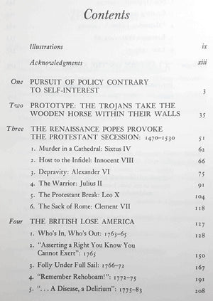 The March Of Folly: From Troy To Vietnam-used