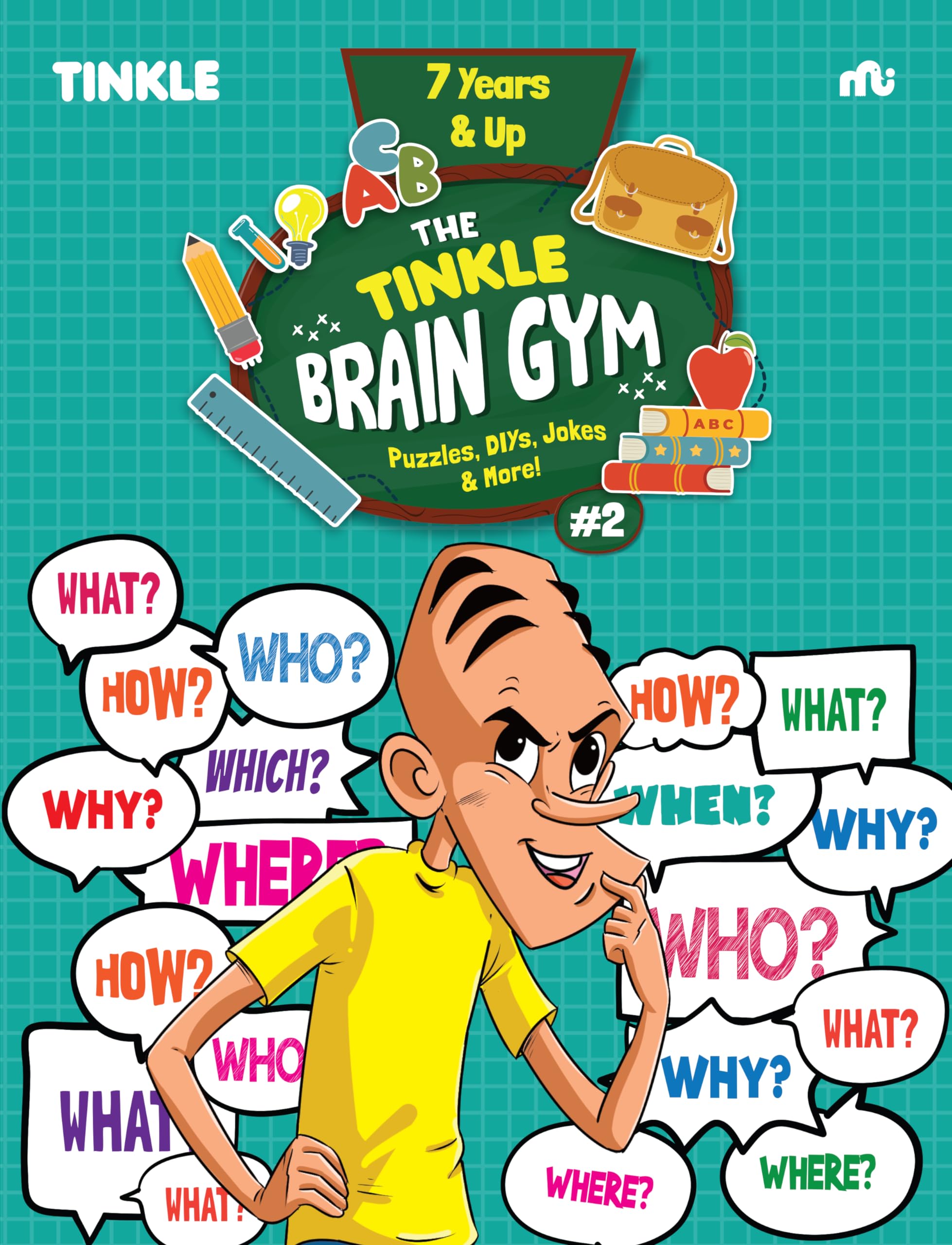 The Tinkle Brain Gym #2 : Puzzles, Diys, Jokes & More!
