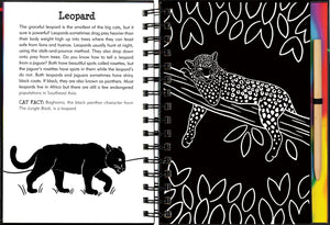 Scratch & Sketch Wild Cats (Trace Along),Used