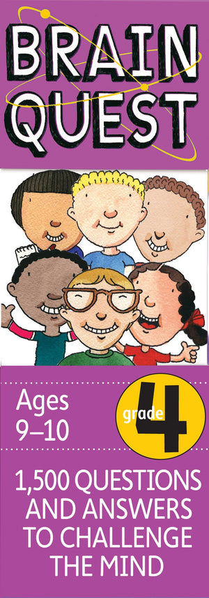 Brain Quest 4th Grade Q&A Cards: 1,500 Questions and Answers to Challenge the Mind. Curriculumbased! Teacherapproved! (Brain Q