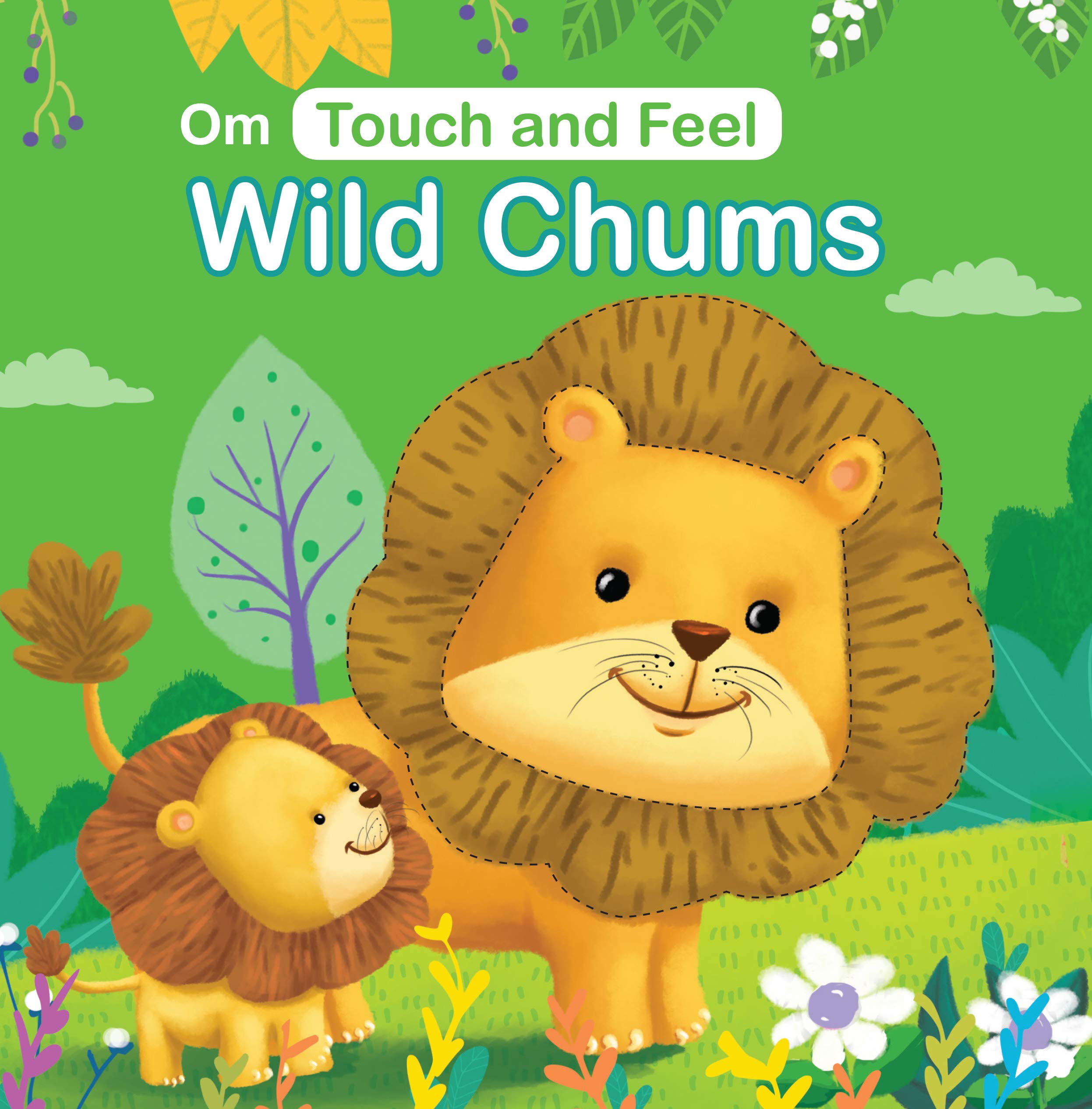 Wild Chums: Touch And Feel Board Book For Kids - Wild Animals | Creatures | Childrens Interactive Elements | Appropriate Fun | Visual Learning ; 2+ Ages