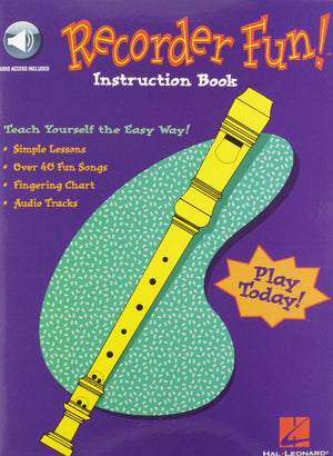 Recorder Fun! Teach Yourself the Easy Way!,New