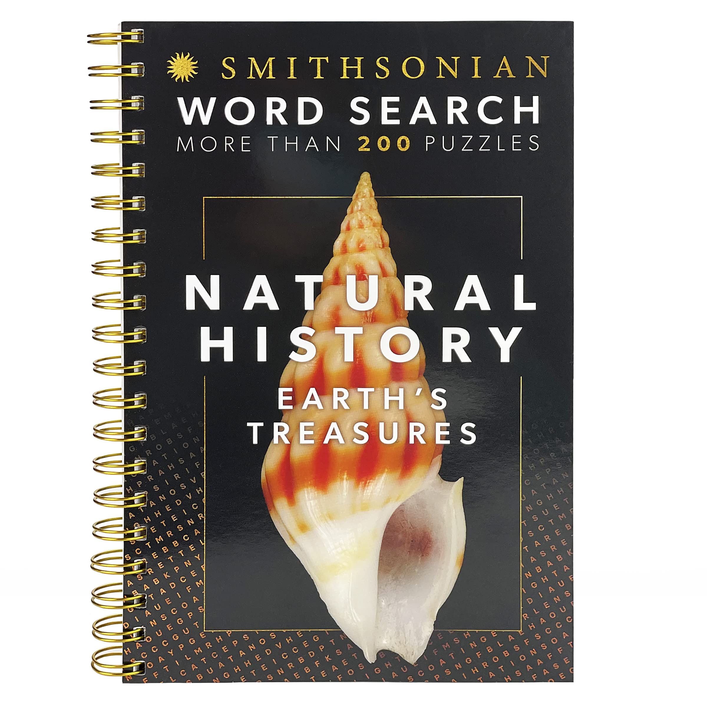 Smithsonian Word Search Natural History: Earth'S Treasures  Spiralbound Puzzle Multilevel Word Search Book For Adults Includi,Used