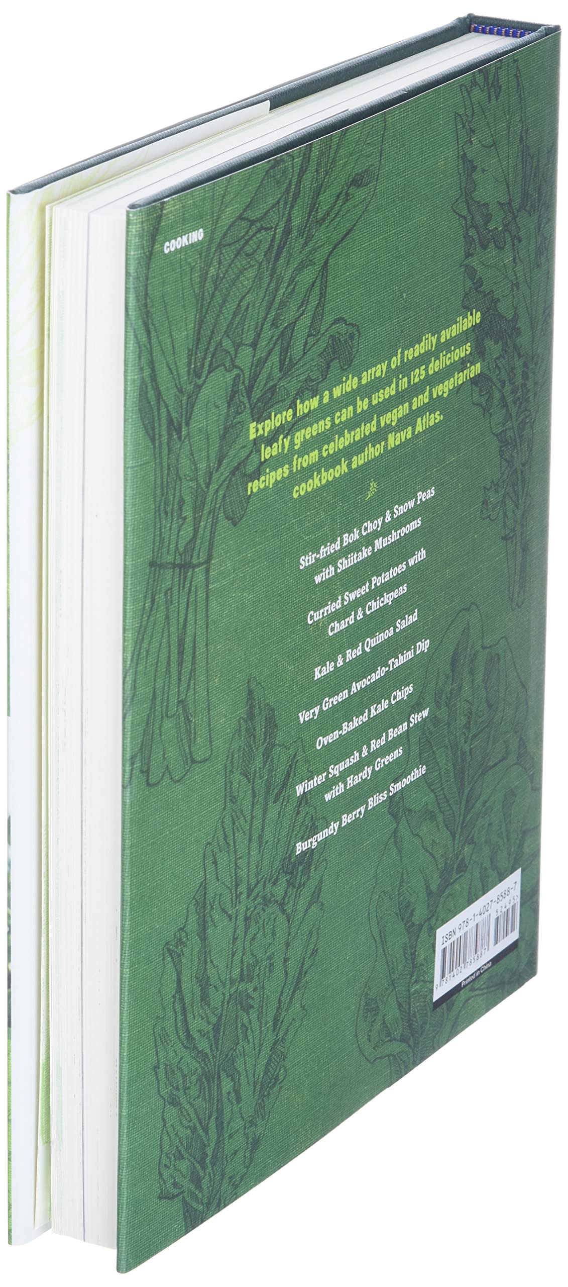 Wild About Greens: 125 Delectable Vegan Recipes for Kale, Collards, Arugula, Bok Choy, and other Leafy Veggies Everyone Loves,Used
