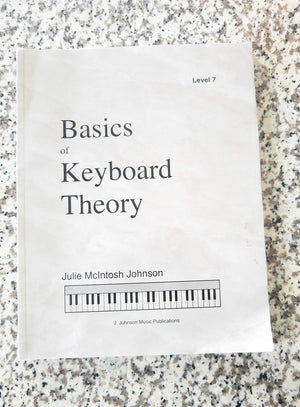 BKT7  Basics of Keyboard Theory  Level 7,Used