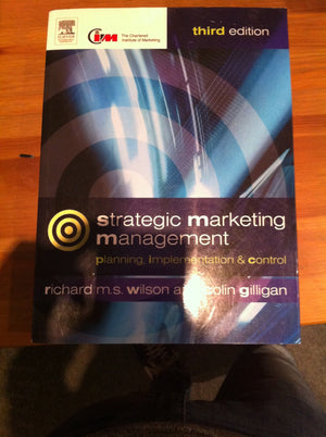 Strategic Marketing Management: Planning, implementation and control,Used