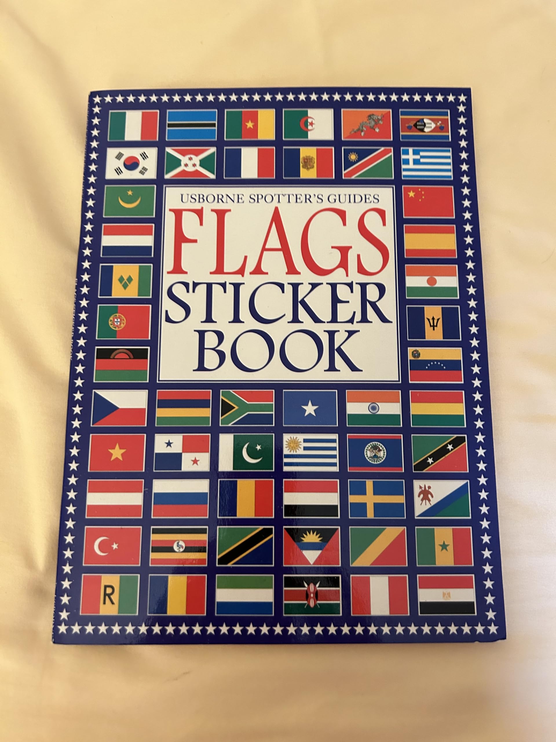Flags Sticker Book (Spotter's Guide Sticker Books Series),Used