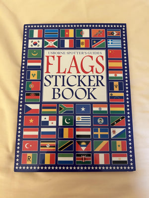 Flags Sticker Book (Spotter's Guide Sticker Books Series),Used