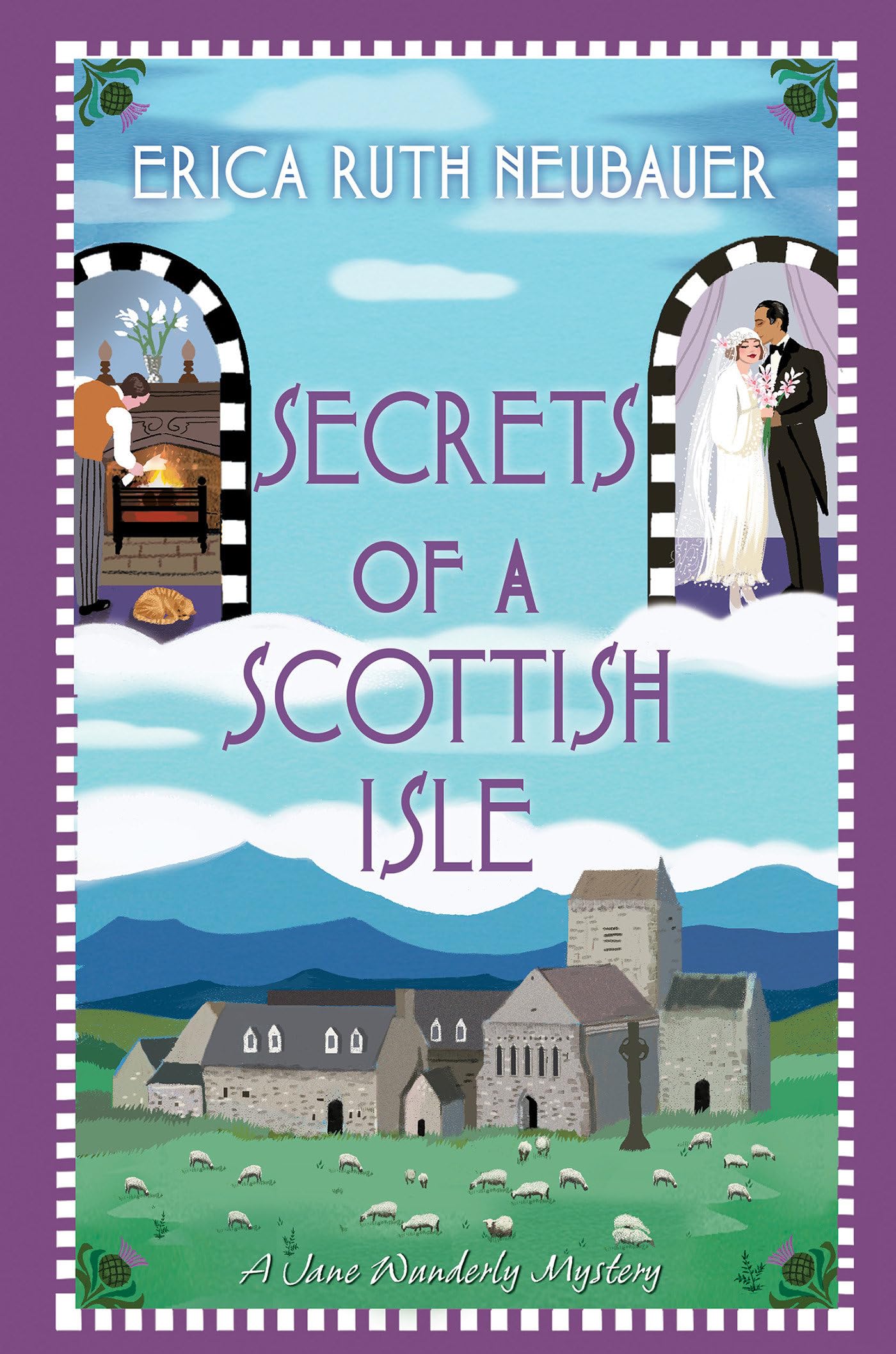 Secrets Of A Scottish Isle (A Jane Wunderly Mystery),Used