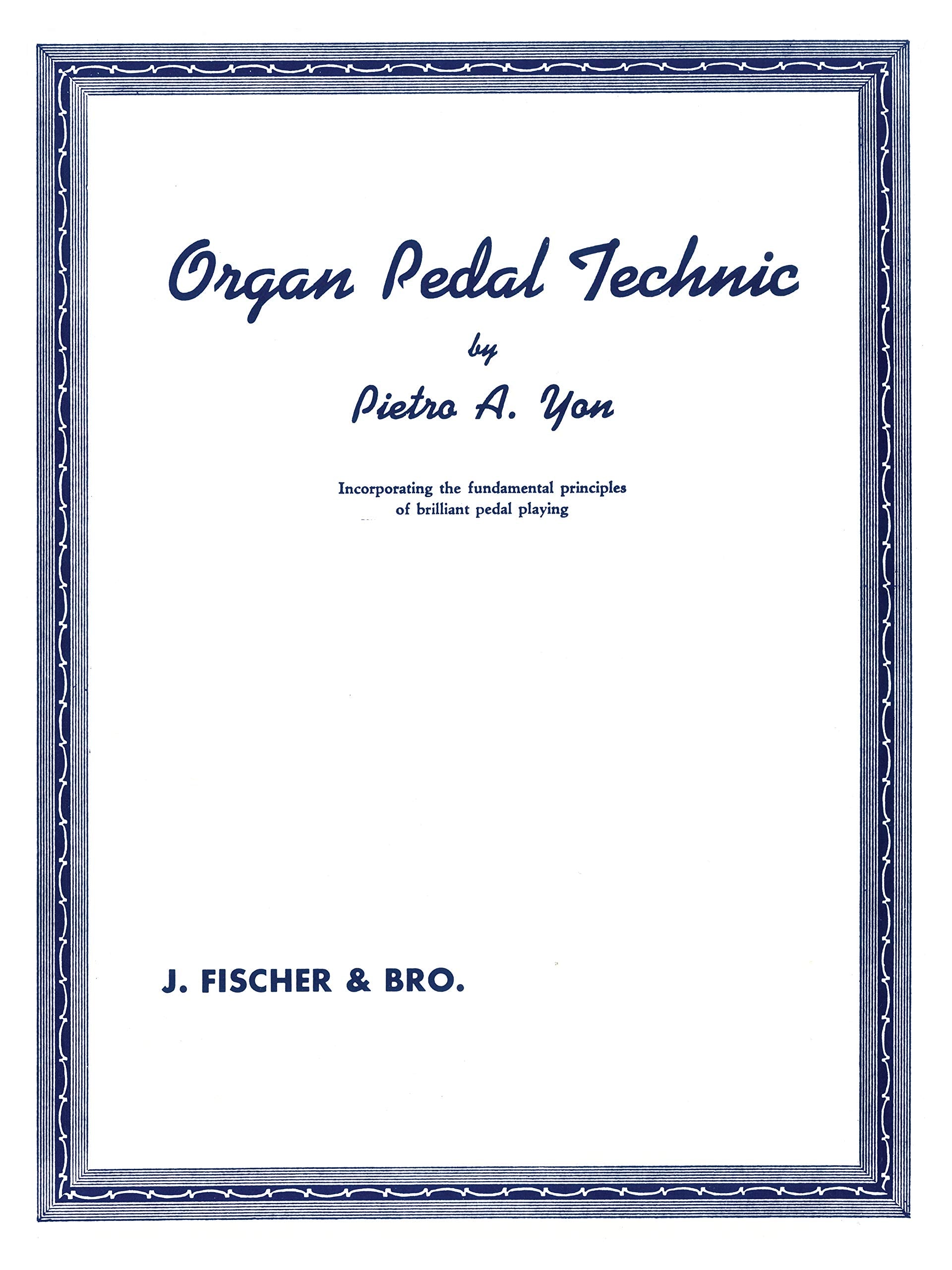 Organ Pedal Technic (Incorporating the Fundamental Principles of Brilliant Pedal Playing),Used