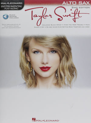 Taylor Swift  Instrumental Playalong  Alto Saxophone (Book/Online Audio) (Hal Leonard Instrumental Playalong)